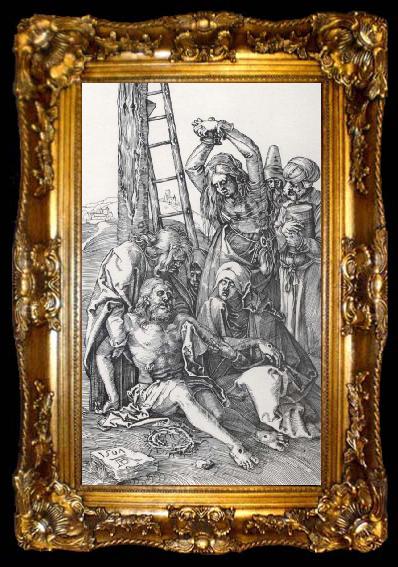 framed  Albrecht Durer The Descent from the Cross, ta009-2